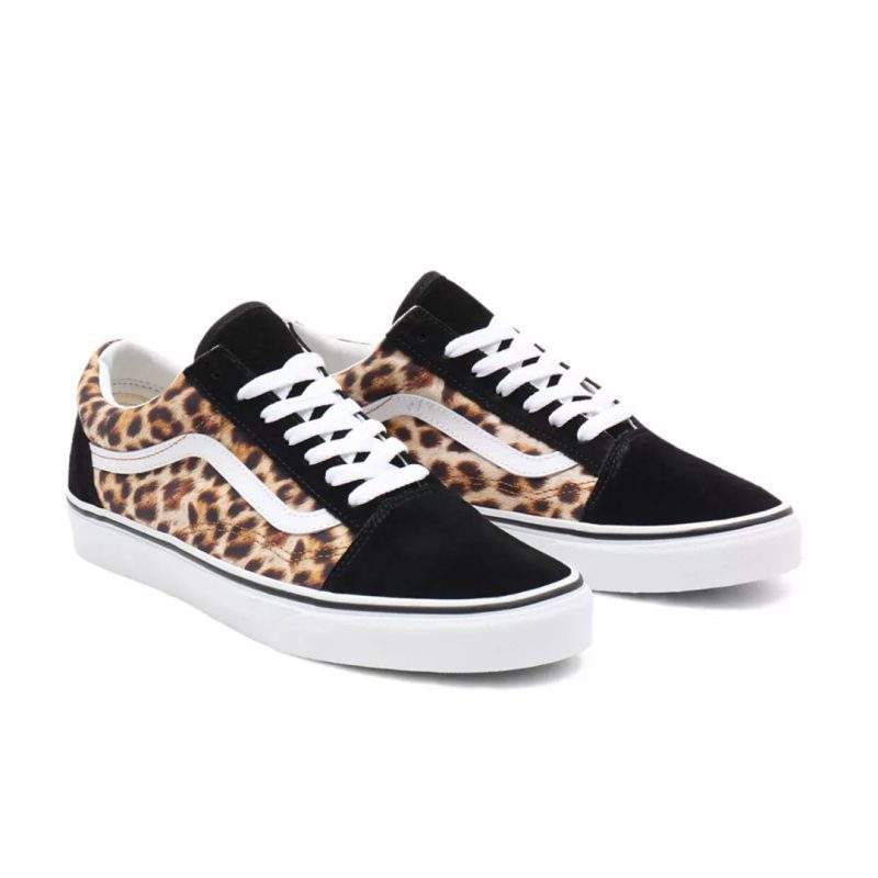 Vans Unisex Leopard Old Skool Shoes 4U3B3I6 02