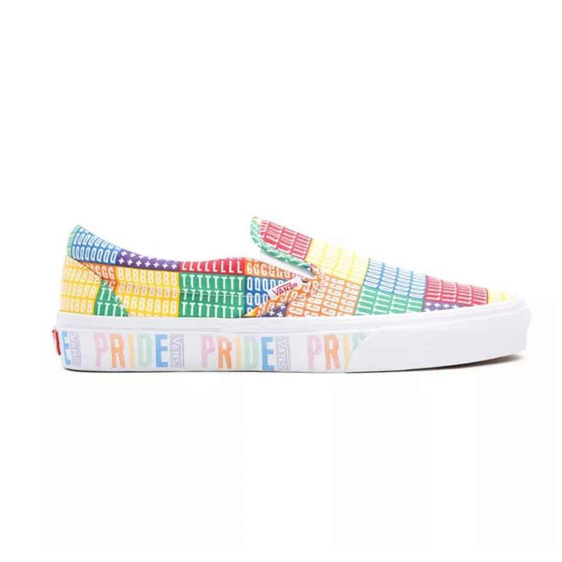 Vans Unisex Pride Classic Slip On 33TB3WJ 01