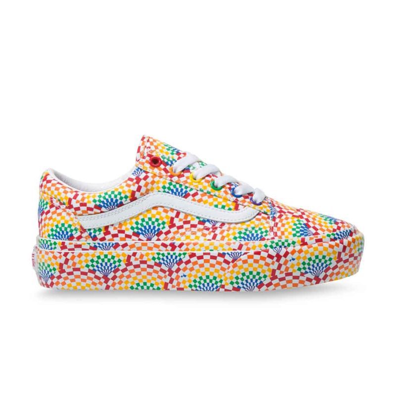 Vans Unisex Pride Old Skool Platform 3B3U3WJ 01