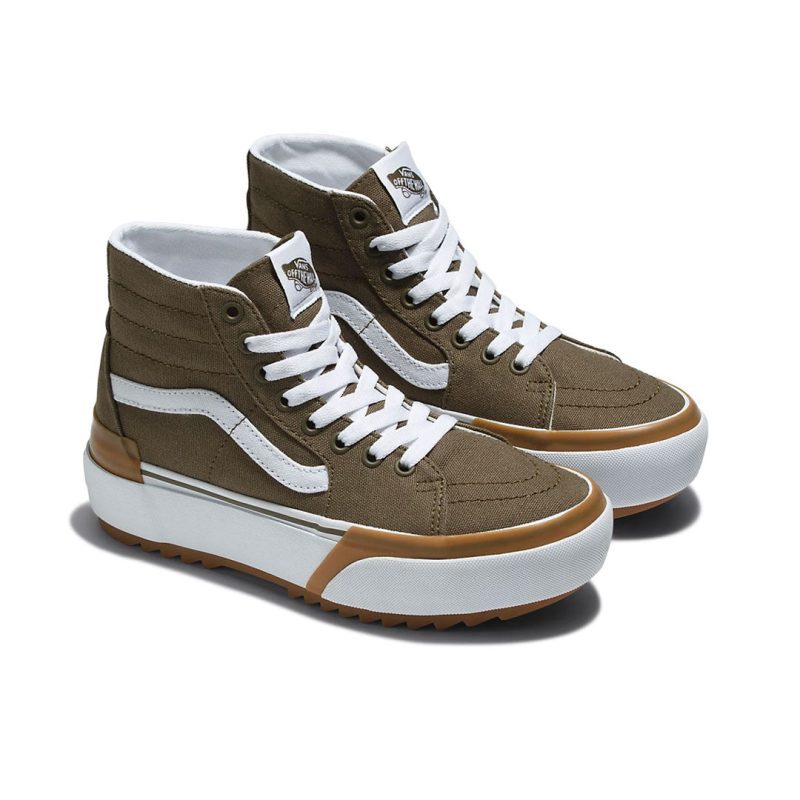 Vans Unisex SK8 Hi Tapered Stacked Shoes 05U2DOL 02