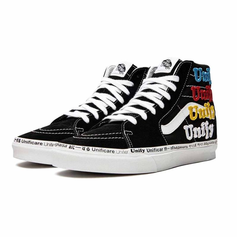 Vans Unisex Sk8 High Top Shoes 5HXV698 2