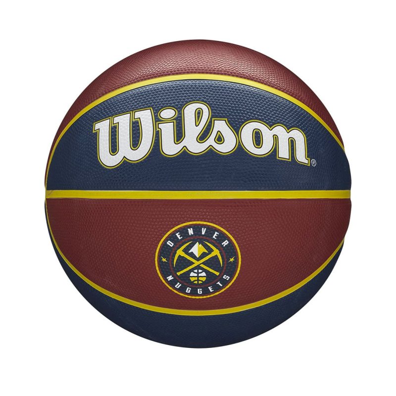 Wilson Denver Nuggets Tribute Basketball Size 7 WTB1300XBDEN 01