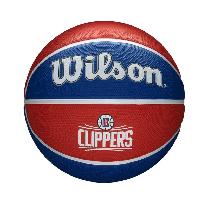 Wilson Los Angeles Clippers Tribute Basketball Size 7 WTB1300LAC 01