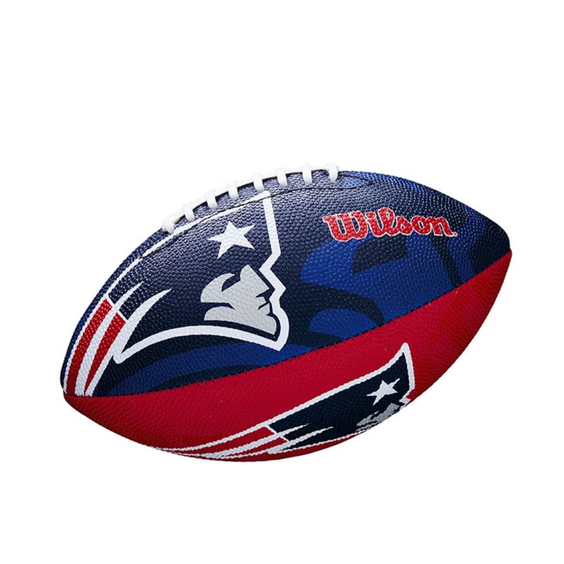 Wilson New England Patriots Junior Football WTF1534NE 01