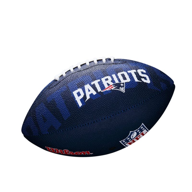 Wilson New England Patriots Junior Football WTF1534NE 02