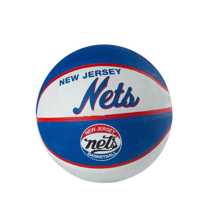 Wilson New Jersey Nets Mini Basketball Size 3 WTB3200BRO 01