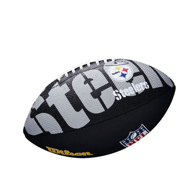 Wilson Pittsburgh Steelers Junior Football WTF1534XBPT 02