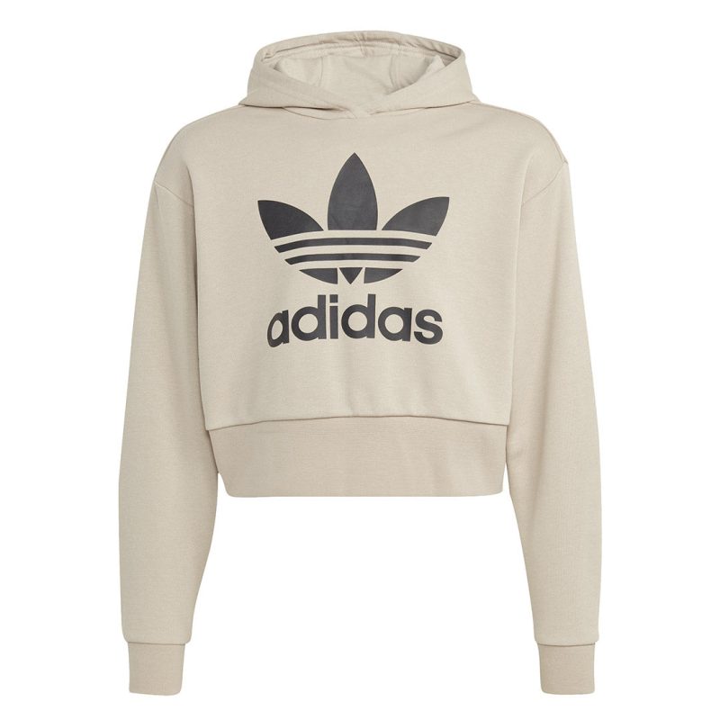 adidas Girls Junior Cropped Hoodie IJ9720 01