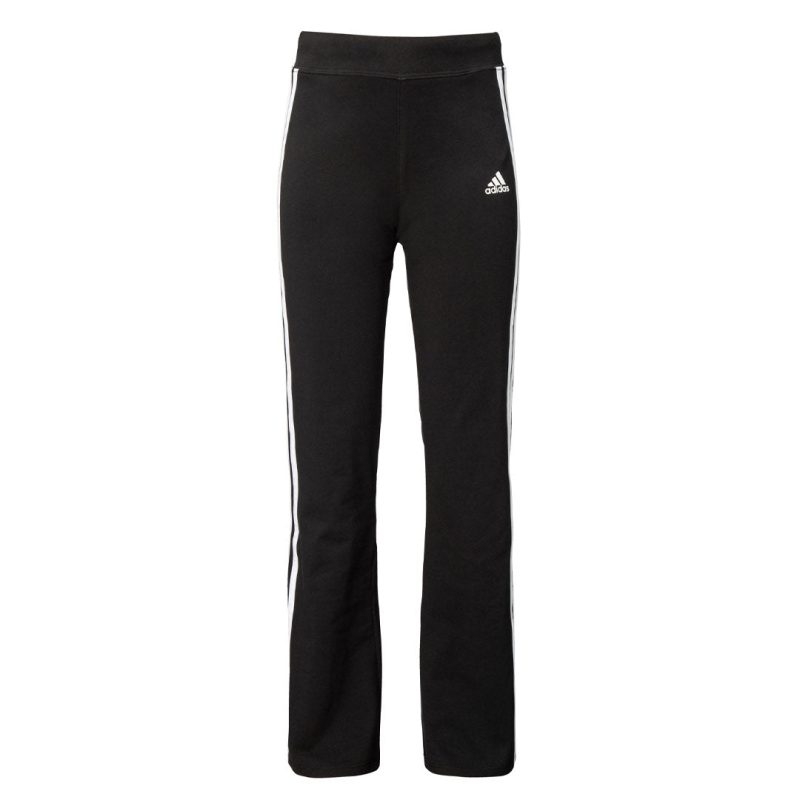 adidas Girls Youth 3 Stripes Flare Pant FZ9085 01