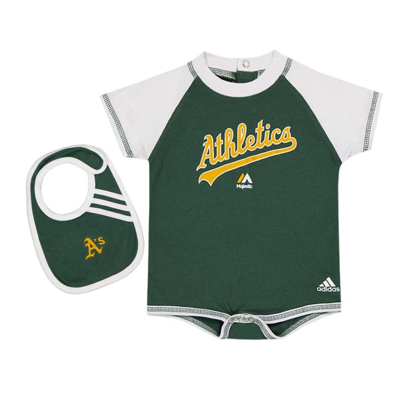 adidas Kids Infant Oakland Athletics 2 Pack Bodysuit K6IIM9N04 1 b0ac9484 6c85 4eaf 8b21 f35ebd44effc