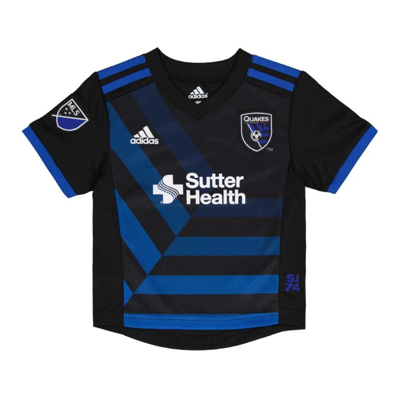 adidas Kids Infant San Jose Quakes Replica Jersey RS2PGB SJ 01