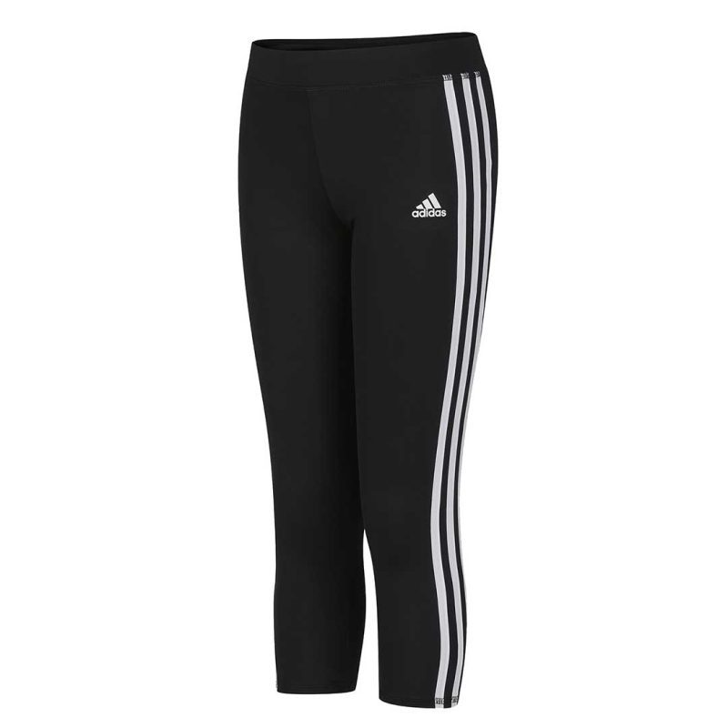 adidas Kids Junior 3 Stripes 7 8 Tights GA2735 01