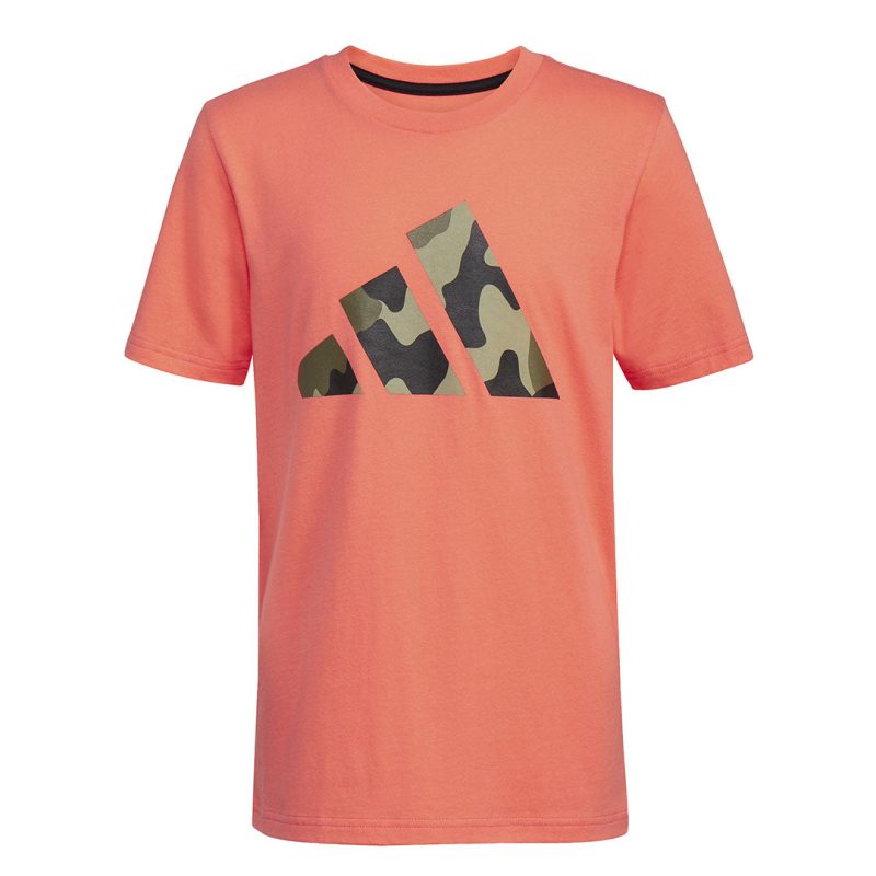 adidas Kids Junior Camo Logo T Shirt GB8825 01