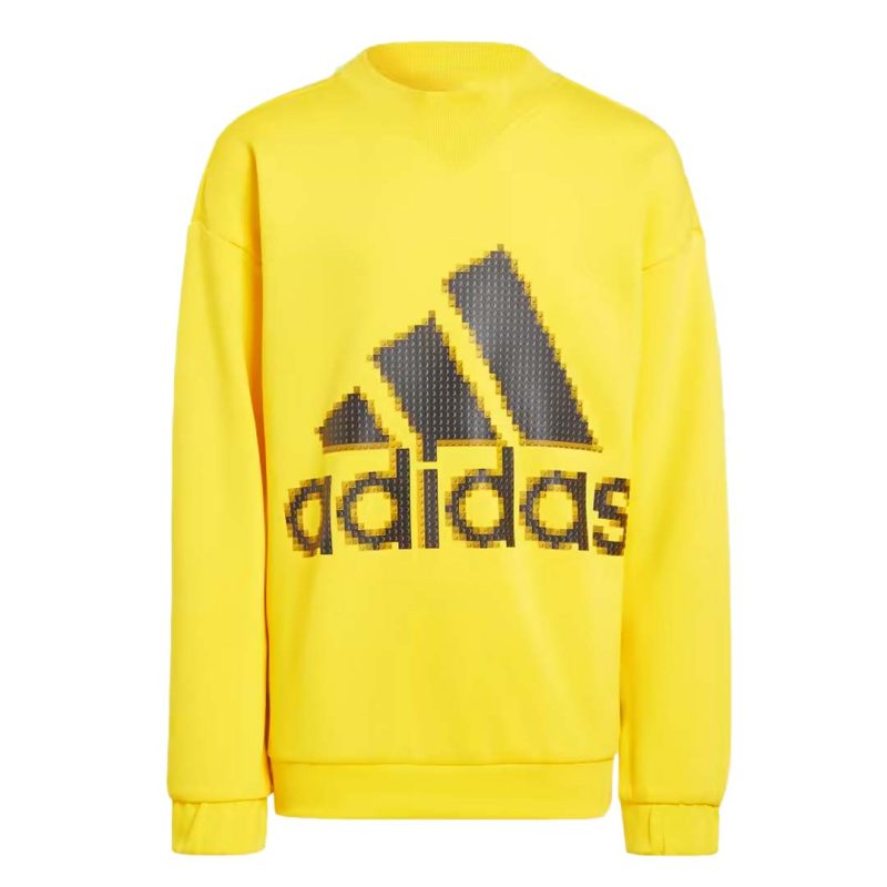 adidas Kids Junior Classic Lego Crewneck Sweatshirt IB6176 01