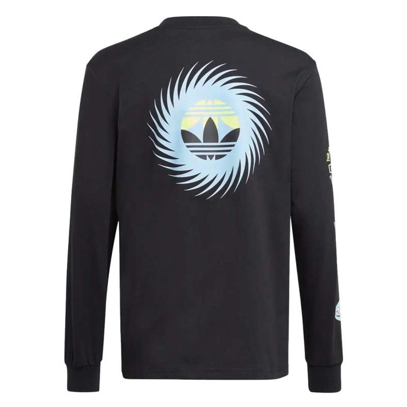 adidas Kids Junior Graphic Long Sleeve T Shirt IJ0739 2