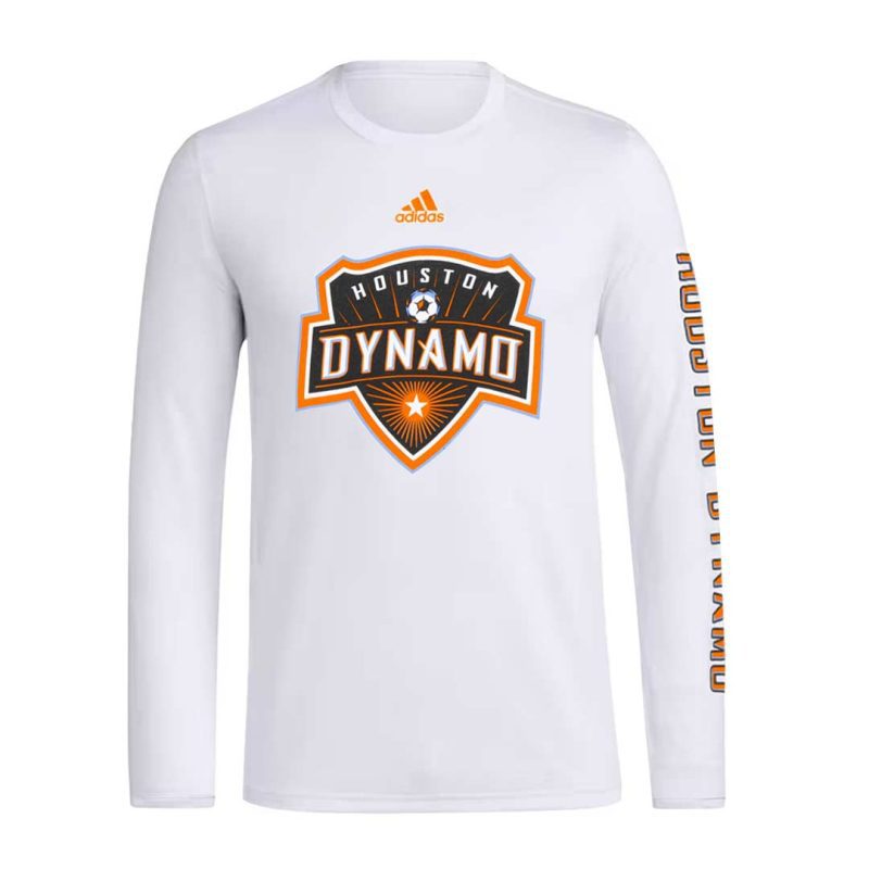 adidas Kids Junior Houston Dynamo FC Long Sleeve T Shirt R8PDH3F 1 0fd513ef f892 42d7 a25f 03b7de17e5a3