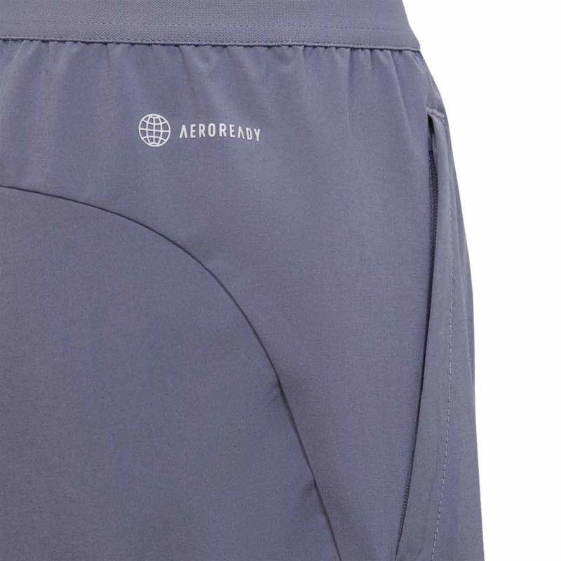 adidas Kids Junior Icons Aeroready Logo Woven Shorts IA4618 03