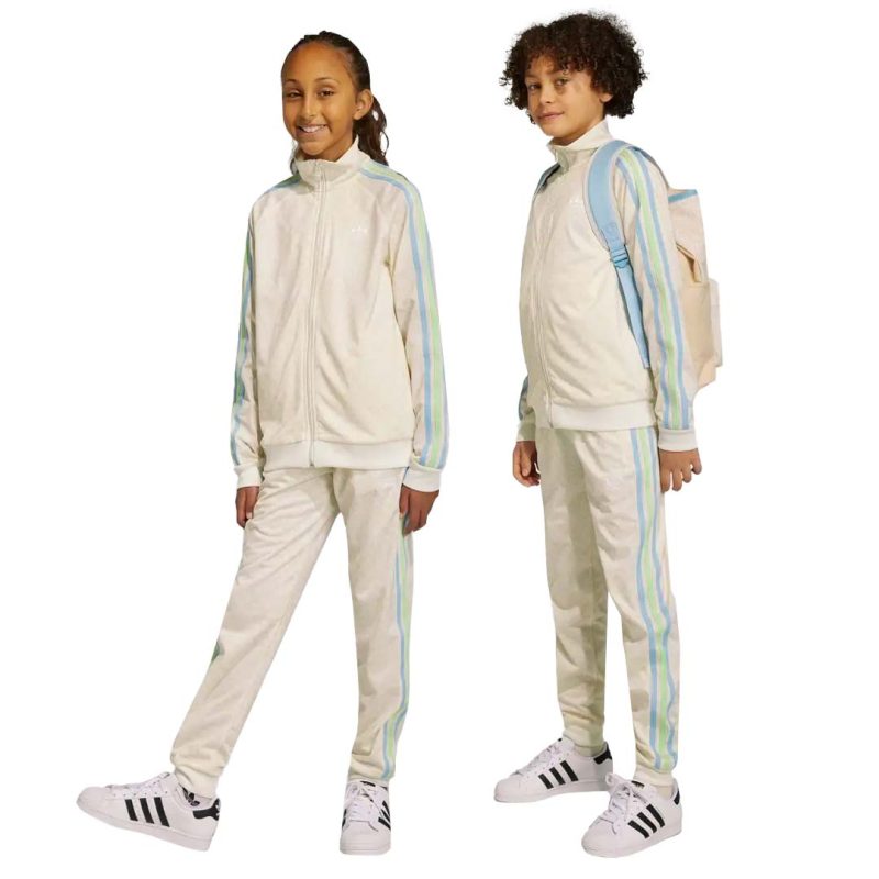 adidas Kids Junior Monogram Print Track Pant IB8621 2