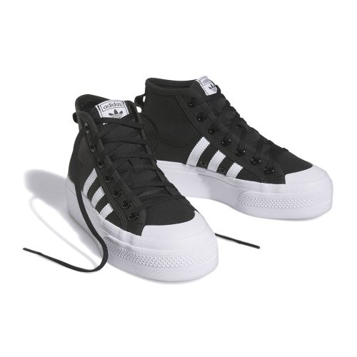 adidas Kids Junior Nizza Platform Mid Shoes IG7833 03