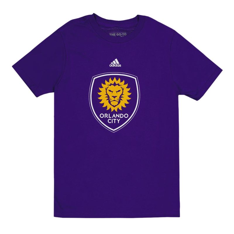 adidas Kids Junior Orlando City SC Short Sleeve Logo T Shirt MPAPMORK 01