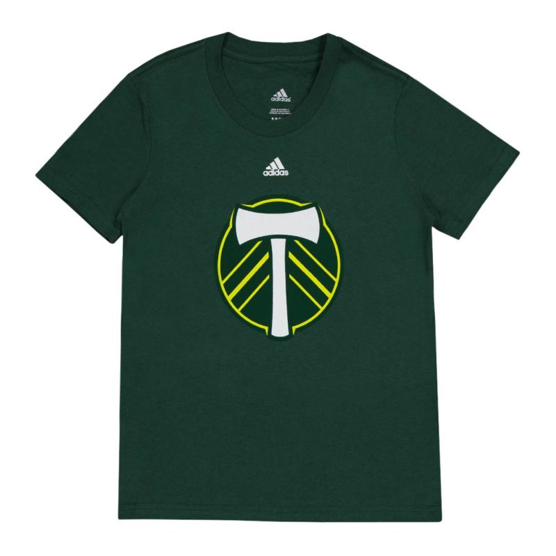 adidas Kids Junior Portland Timbers Short Sleeve Logo T Shirt R7TRGMKPT 01