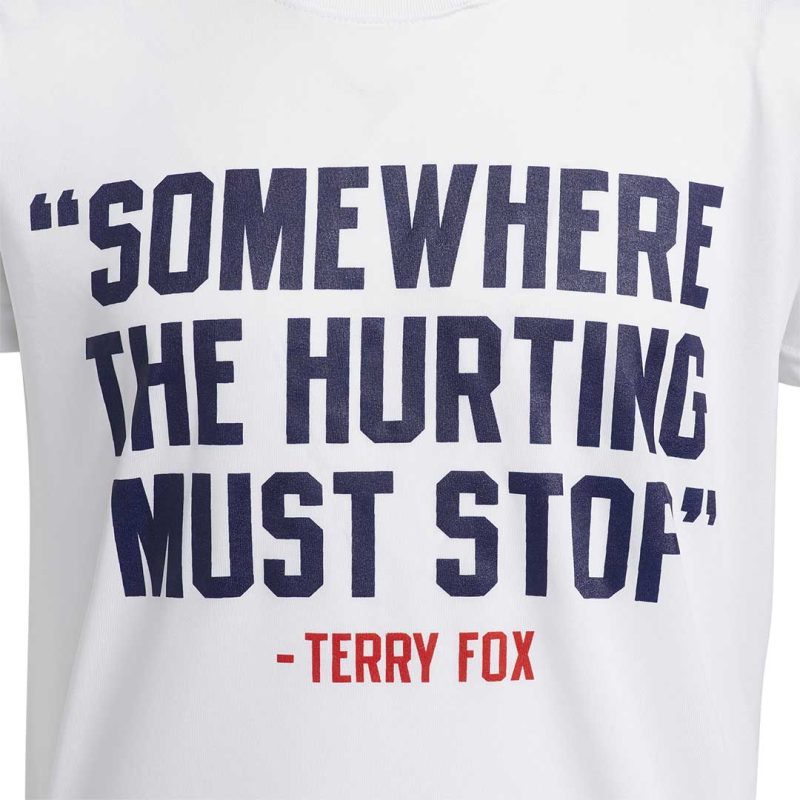 adidas Kids Junior Terry Fox Quote Tee CM6205 03