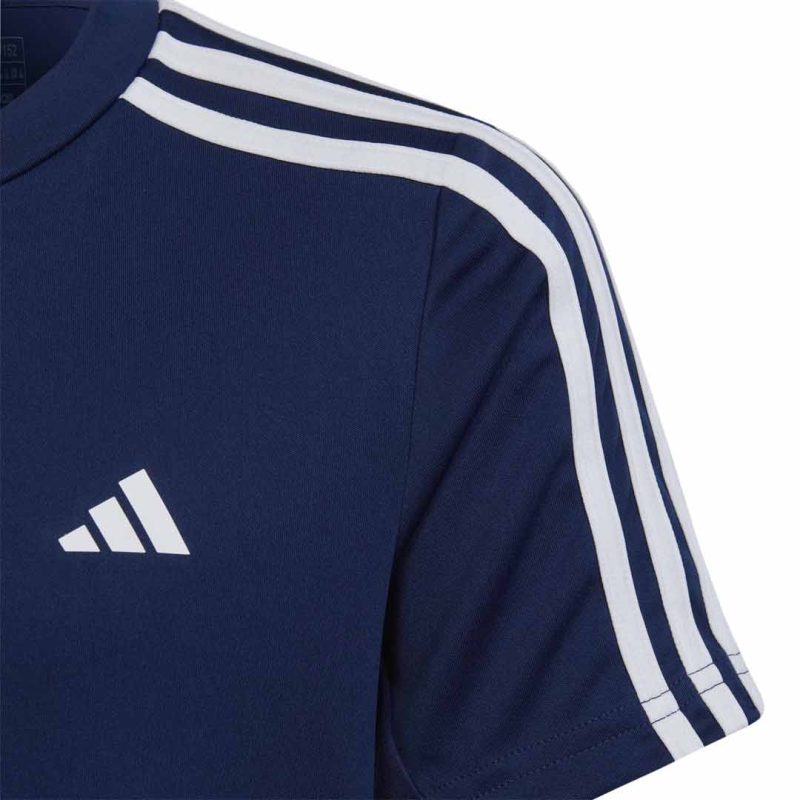 adidas Kids Junior Train Essential Aeroready 3 Stripes T Shirt IC5677 03