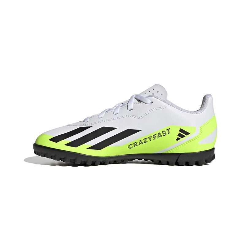 adidas Kids Junior X Crazyfast.4 Turf Shoes IE4066 02