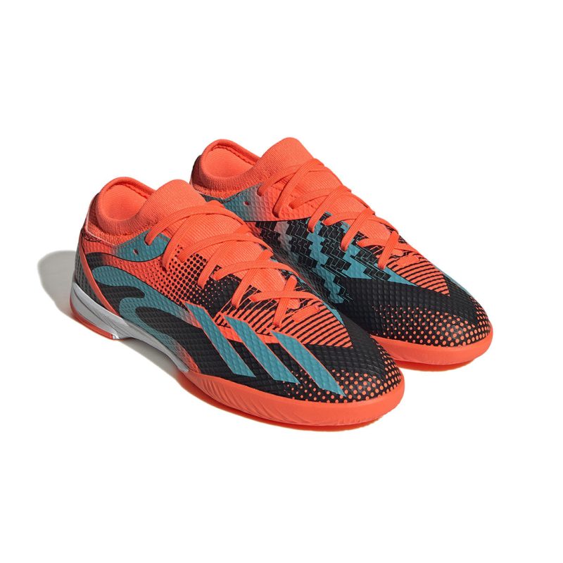 adidas Kids Junior X Speedportal Messi.3 Indoor Soccer Shoes GZ5143 03