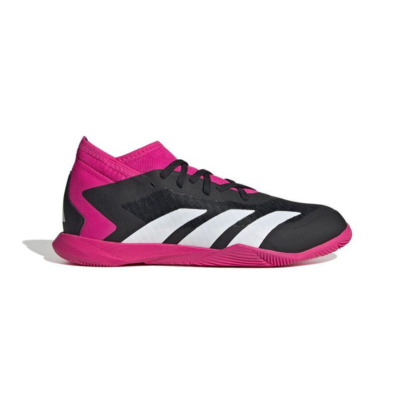 adidas Kids Preschool Junior Predator Accuracy.3 Indoor Soccer Shoes GW7076 01