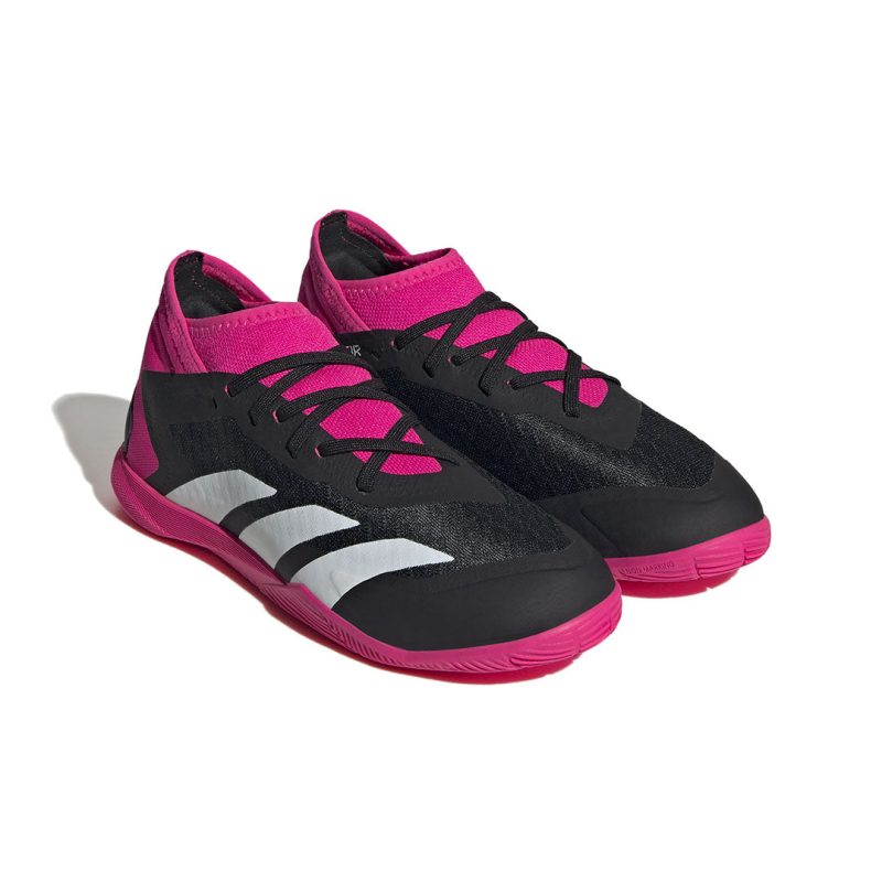 adidas Kids Preschool Junior Predator Accuracy.3 Indoor Soccer Shoes GW7076 03