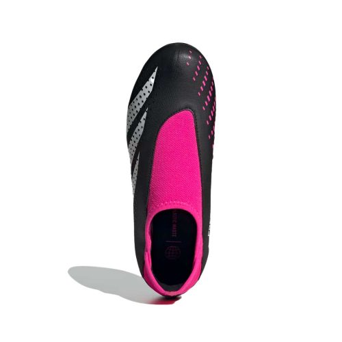 adidas Kids Preschool Junior Predator Accuracy.3 Laceless Firm Ground Soccer Cleats GW4606 4