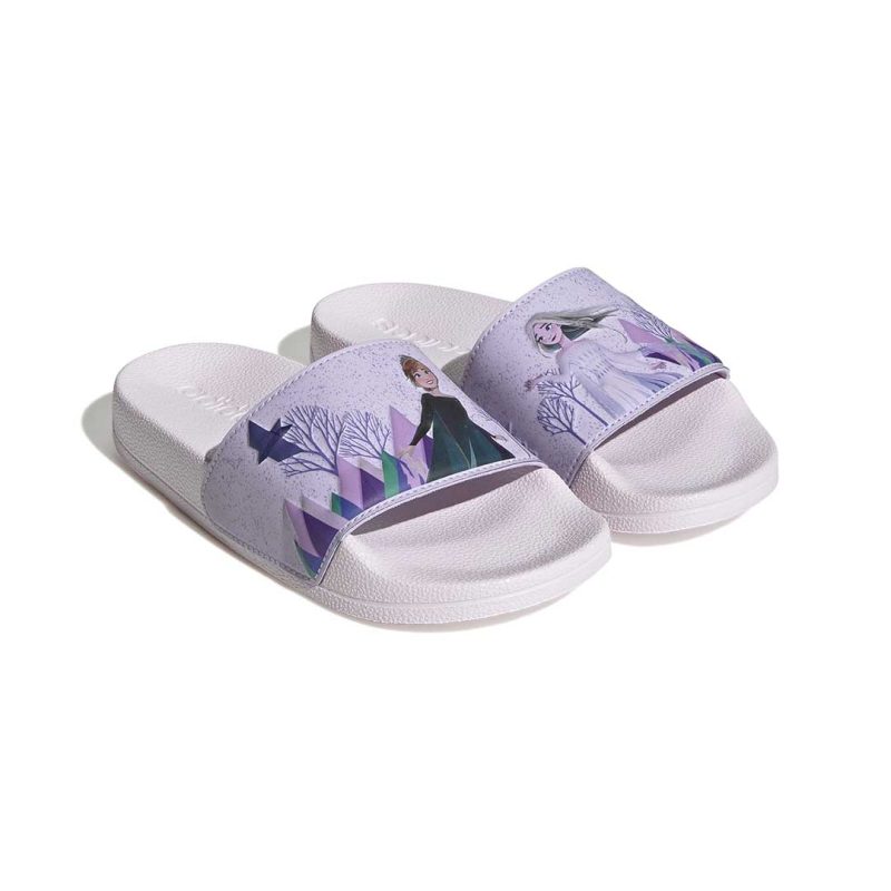 adidas Kids Preschool Adidas x Disney Frozen Adilette Shower Slides GY5418 03