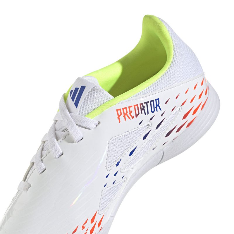 adidas Kids Preschool Predator Edge.4 Indoor Sala Soccer Shoes GV8499 07