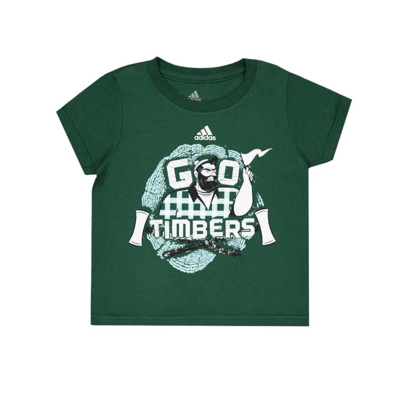 adidas Kids Toddler Portland Go Timbers Short Sleeve T Shirt R84PA92 01