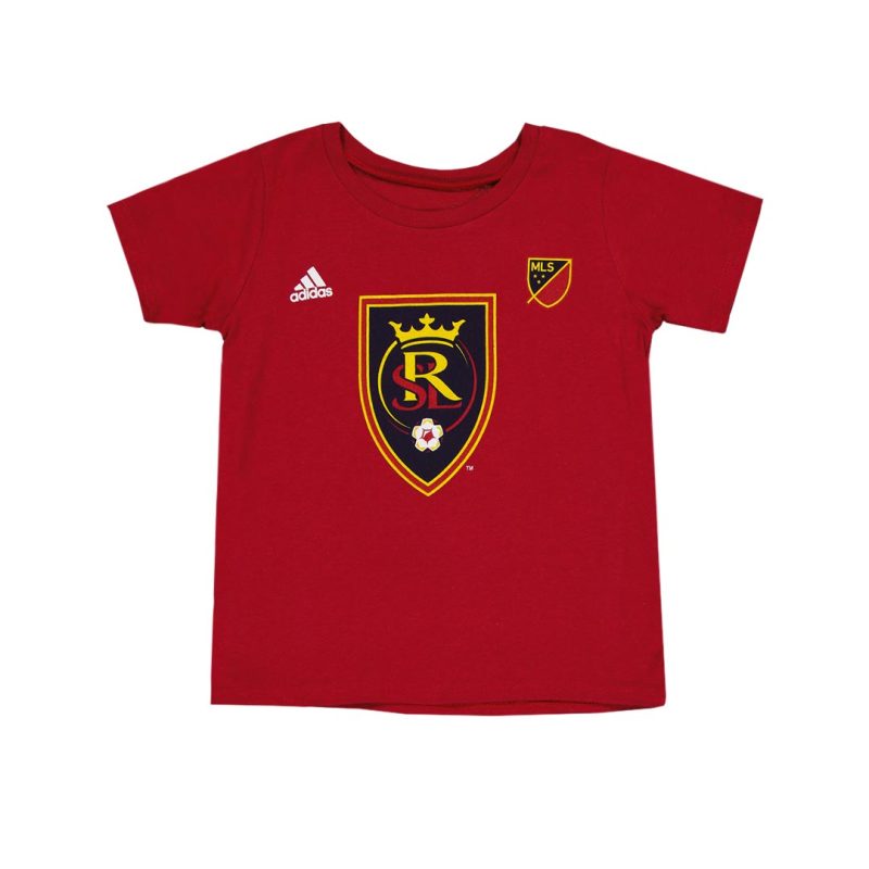 adidas Kids Toddler Real Salt Lake Kyle Beckerman T Shirt TODDRLSTEERED 01