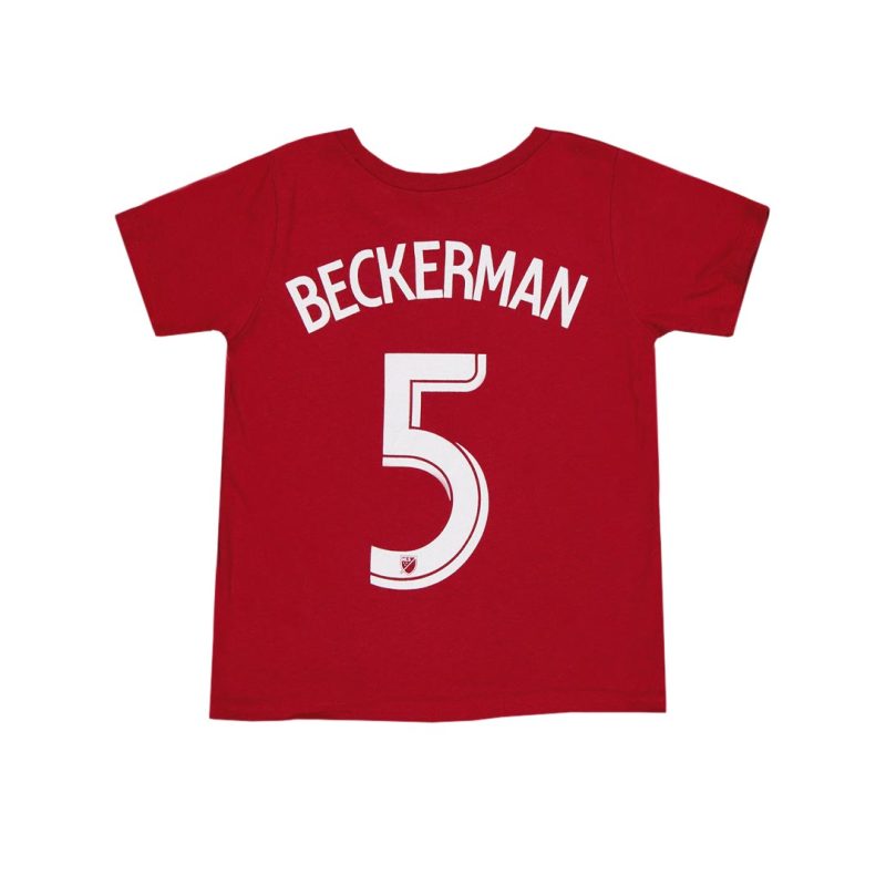 adidas Kids Toddler Real Salt Lake Kyle Beckerman T Shirt TODDRLSTEERED 02