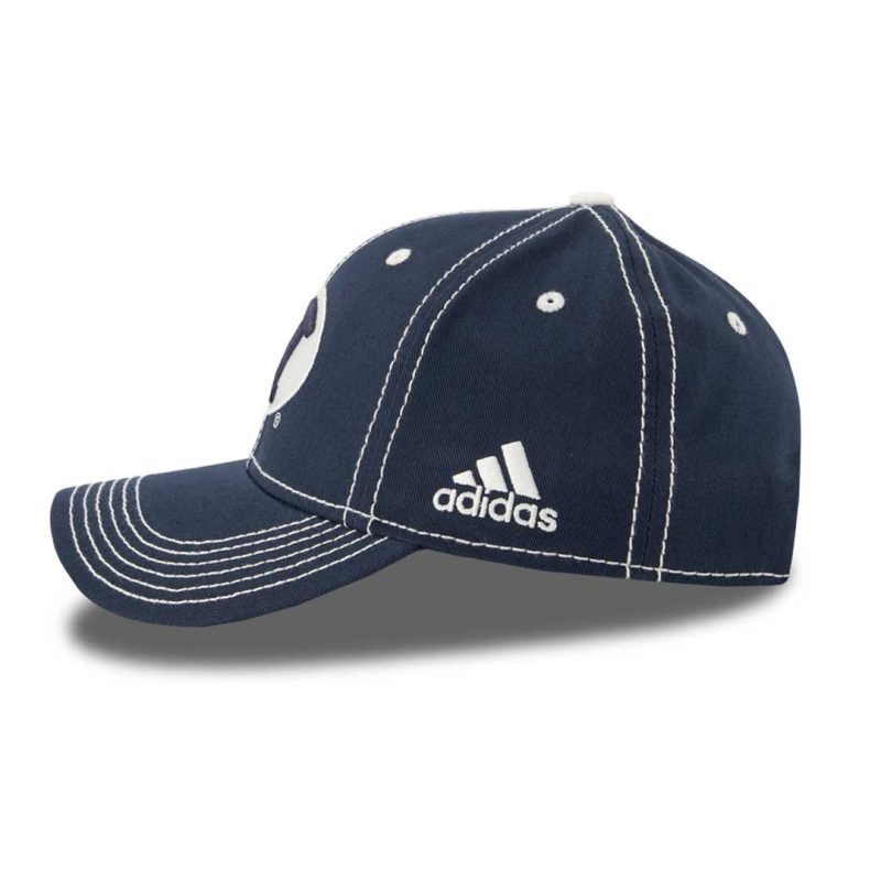 adidas Kids Youth BYU Cougars Structured Adjustable Cap R48D7M94 2