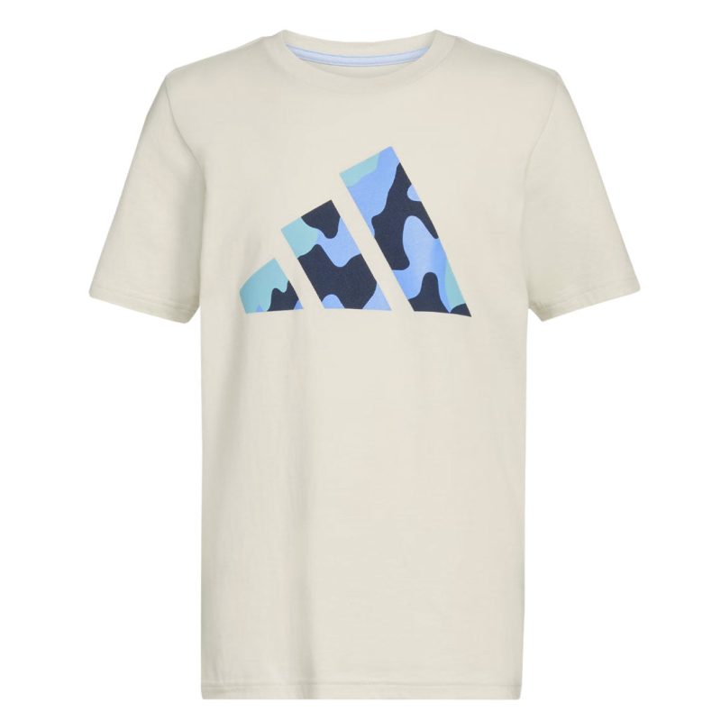 adidas Kids Youth Camo Logo T Shirt GB8785 01