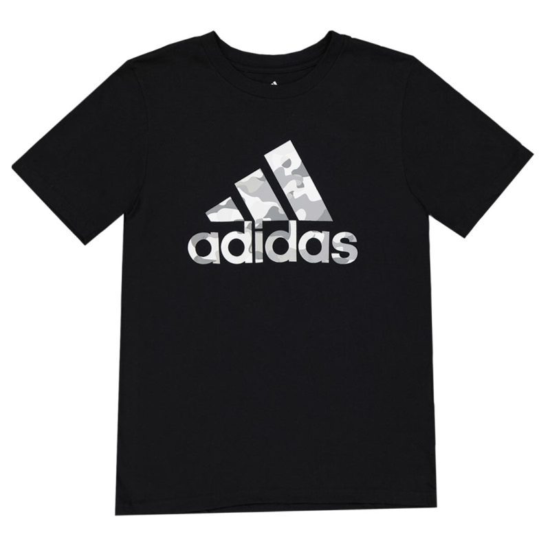 adidas Kids Youth Logo Short Sleeve T Shirt IQ7892 01