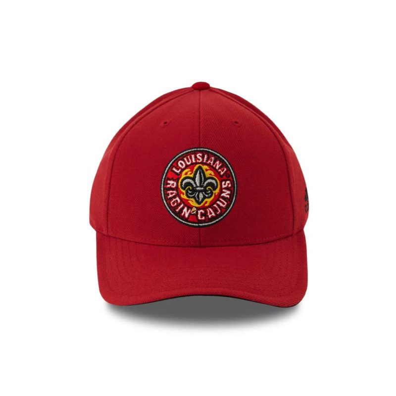 adidas Kids Youth Louisiana Ragin Cajuns Adjustable Cap R487TU4N 1