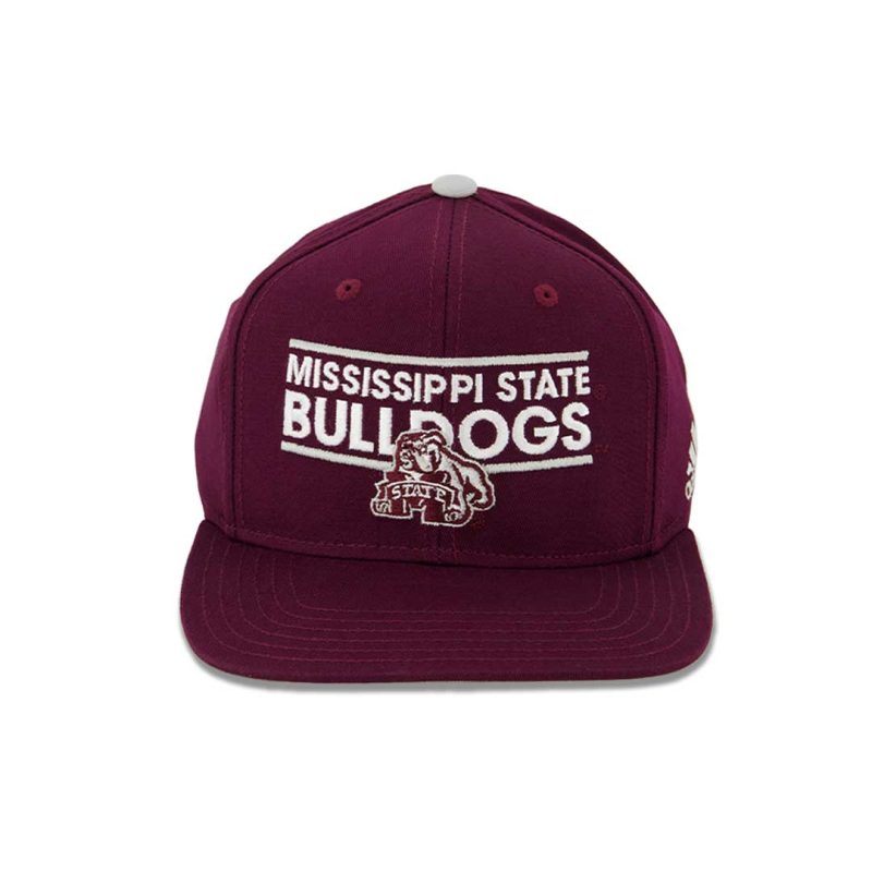 adidas Kids Youth Mississippi State Bulldogs Snapback Cap R48B4J89 01