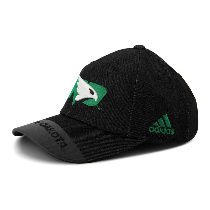 adidas Kids Youth North Dakota Fighting Hawks Adjustable Cap R483UI26 02