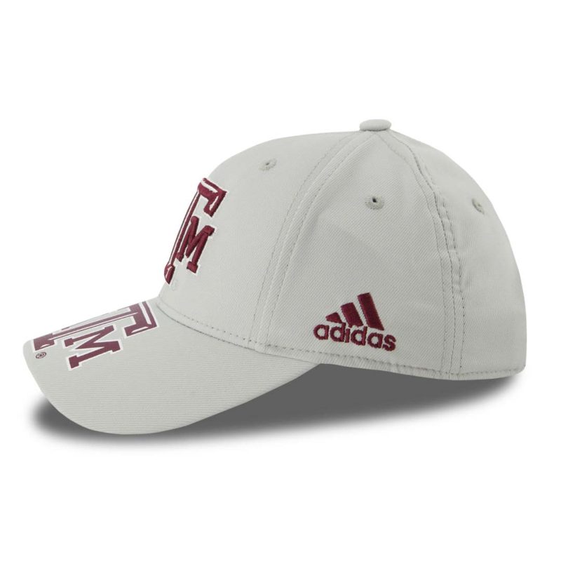 adidas Kids Youth Texas A M Aggies Structured Adjustable Cap R48BLR66 2