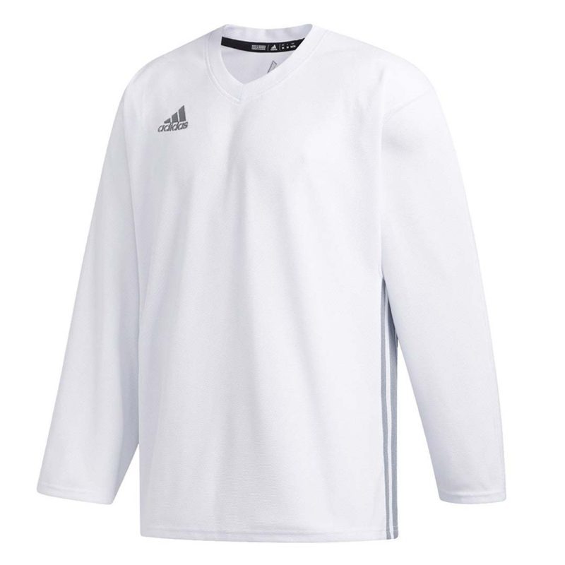 adidas Kids Youth HockeyAdiTeamPracticeGoalieJersey ED4120 1