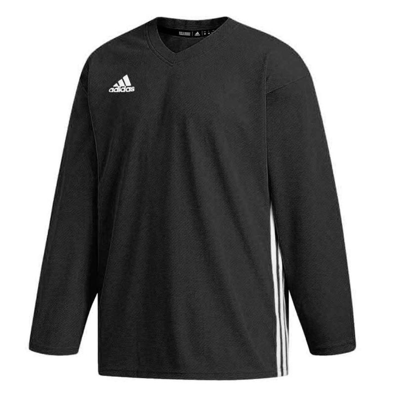 adidas Kids Youth HockeyAdiTeamPracticeGoalieJersey ED4121 1