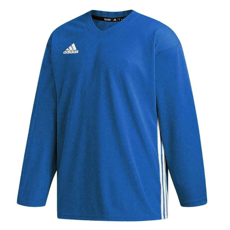 adidas Kids Youth HockeyAdiTeamPracticeGoalieJersey ED4122 1