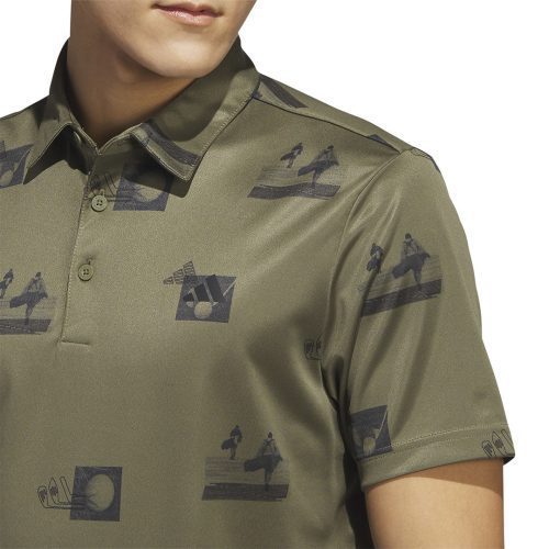 adidas M Allover Print Polo HR7999 05