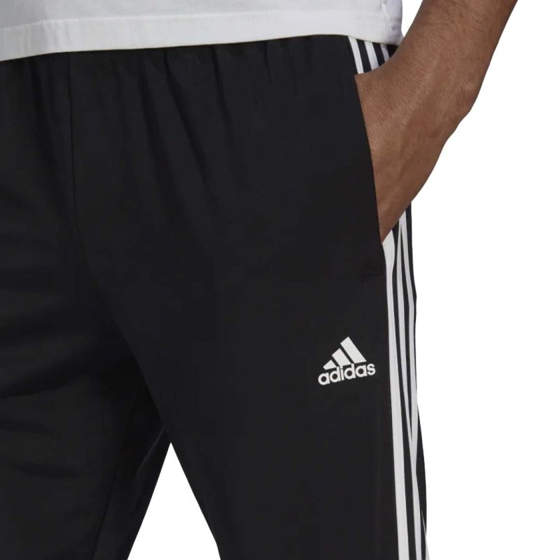 adidas Men s 3 Stripe Jogger Essentials Track Pants HT5066 2