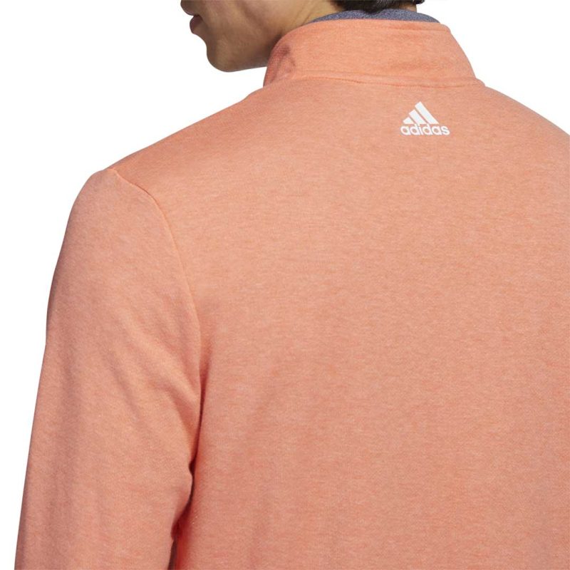 adidas Men s 3 Stripes Quarter Zip Golf Pullover HR9067 06